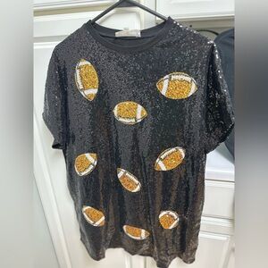 Sequin football dress S Nwts